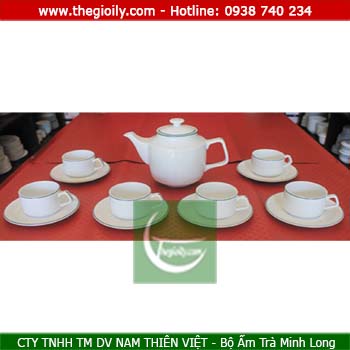 Bộ ấm trà Minh Long 1.1L